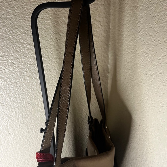 Brighton Black and Tan Shoulder Bag - Picture 3 of 9